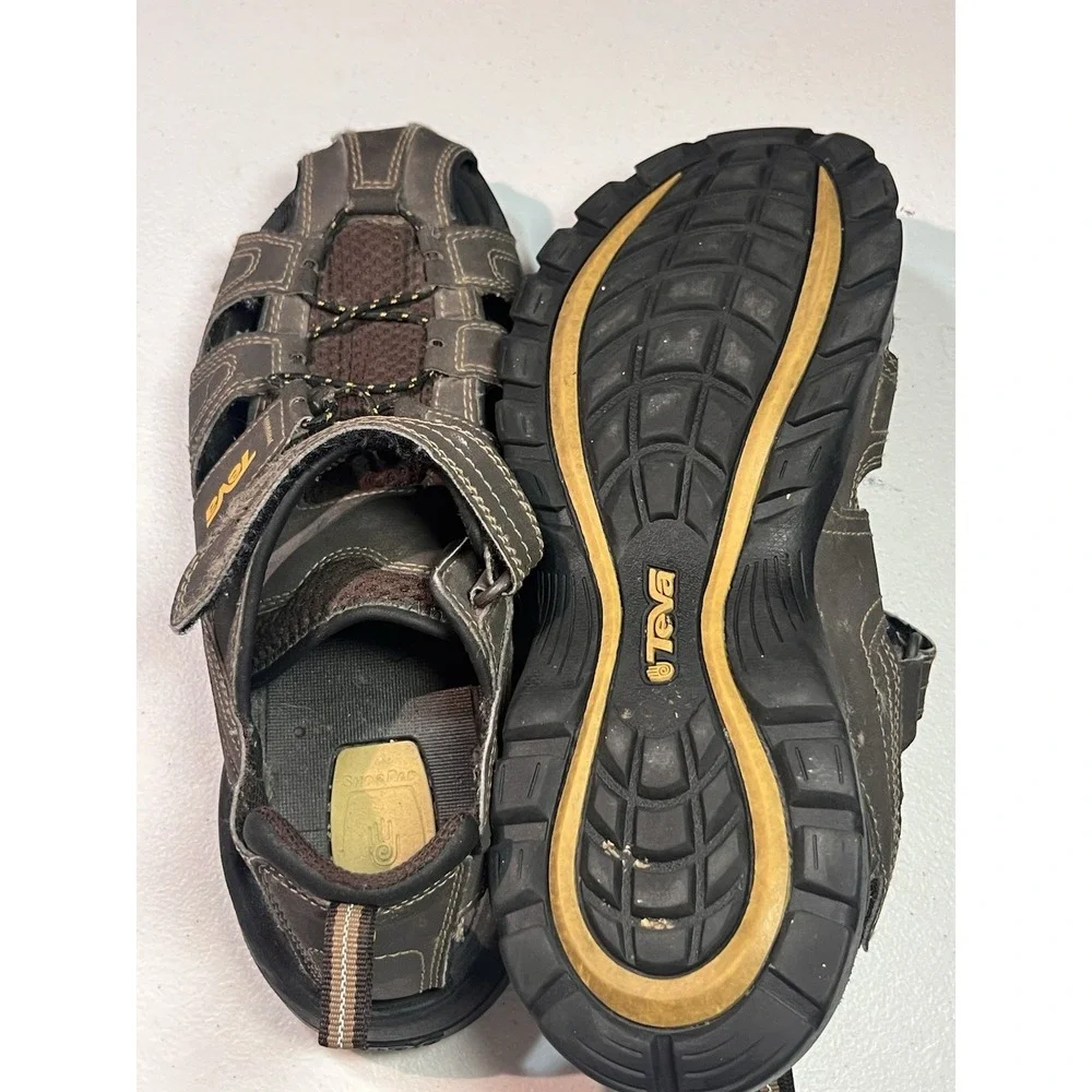 Teva Forebay Turkish Coffee Sport Sandals Mens Size 10 Fishing‎ Hiking Camping